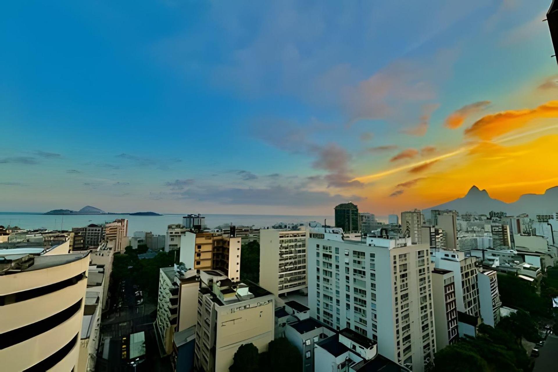 Vista Deslumbrante E Conforto Em Ipanema Apartamento